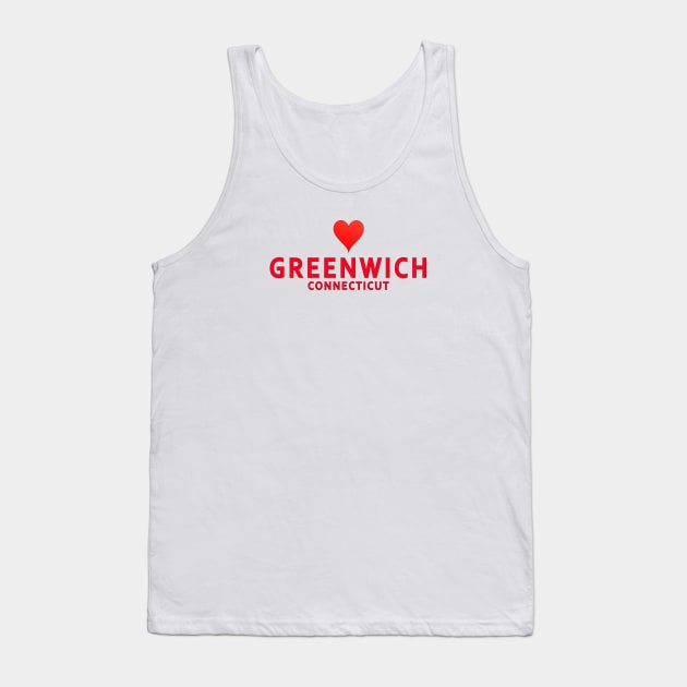 Greenwich Connecticut Tank Top by SeattleDesignCompany